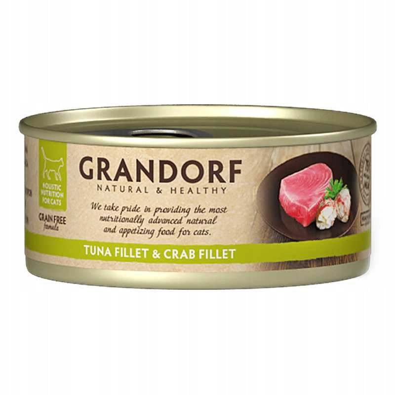 Grandorf Tuna with Crab for Cat 70g