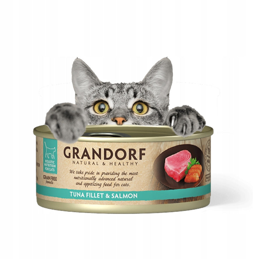 Grandorf Tuna with Salmon for Cat 70g Manufacturer code GDCW1107