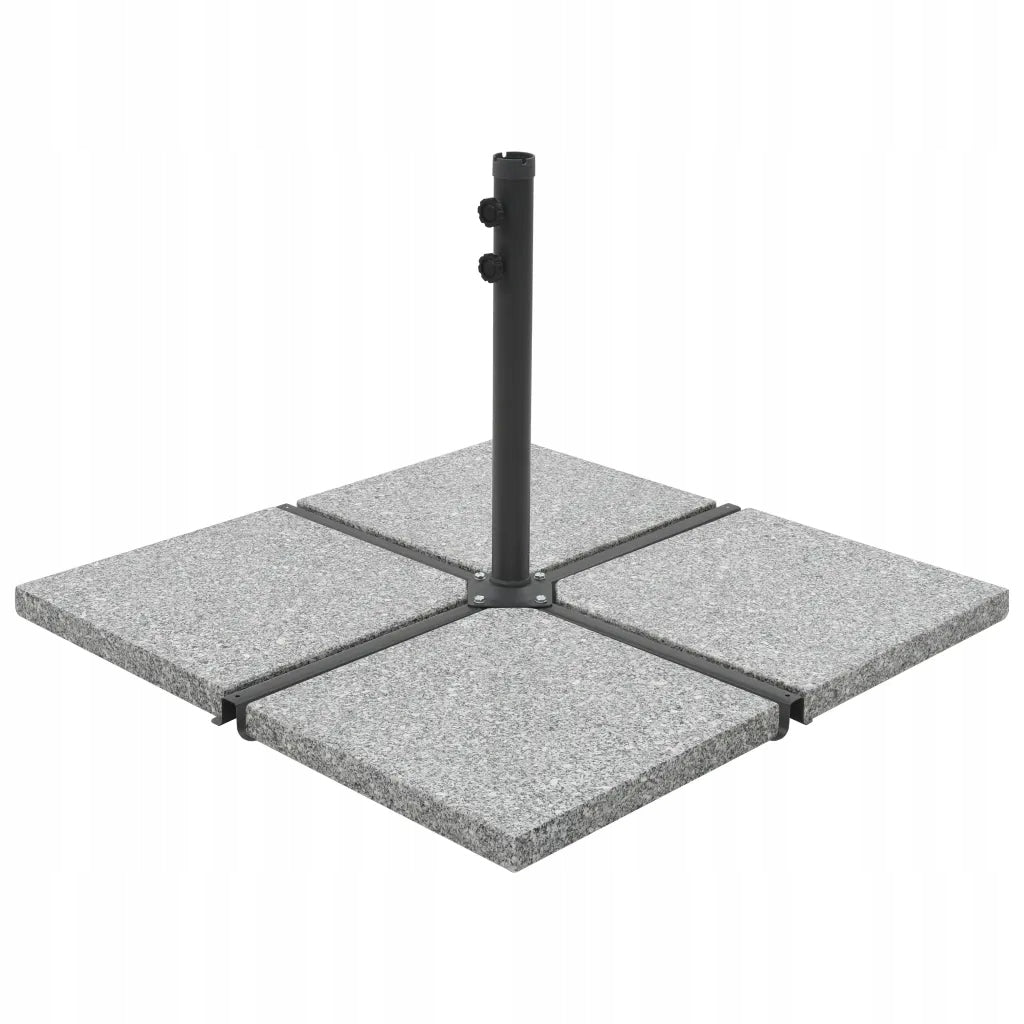 Granite Umbrella Weight, 25 kg, Square, Grey
