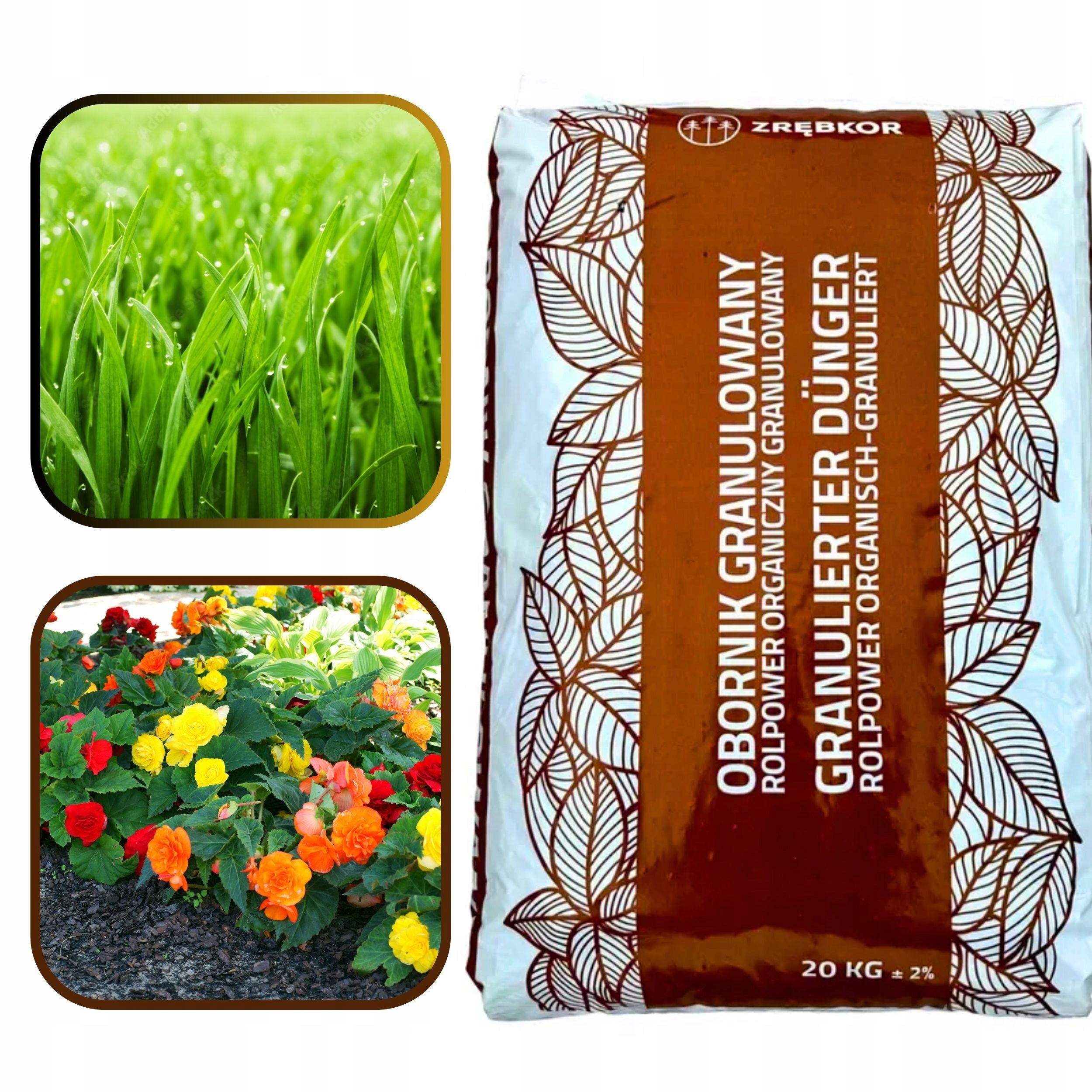 Granulated Manure 20kg Chicken Fertilizer Chicken Natural Garden Vegetables EKO