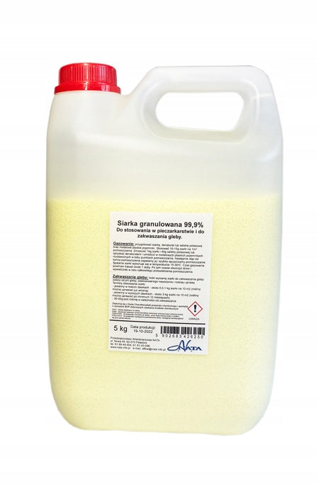 Granulated SULPHUR Fertilizer 99,9% Sulphate 5kg