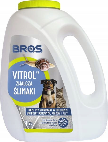 Granules Snail repellent Vitrol GB 1 kg Bros Safe for animals Manufacturer code 797950