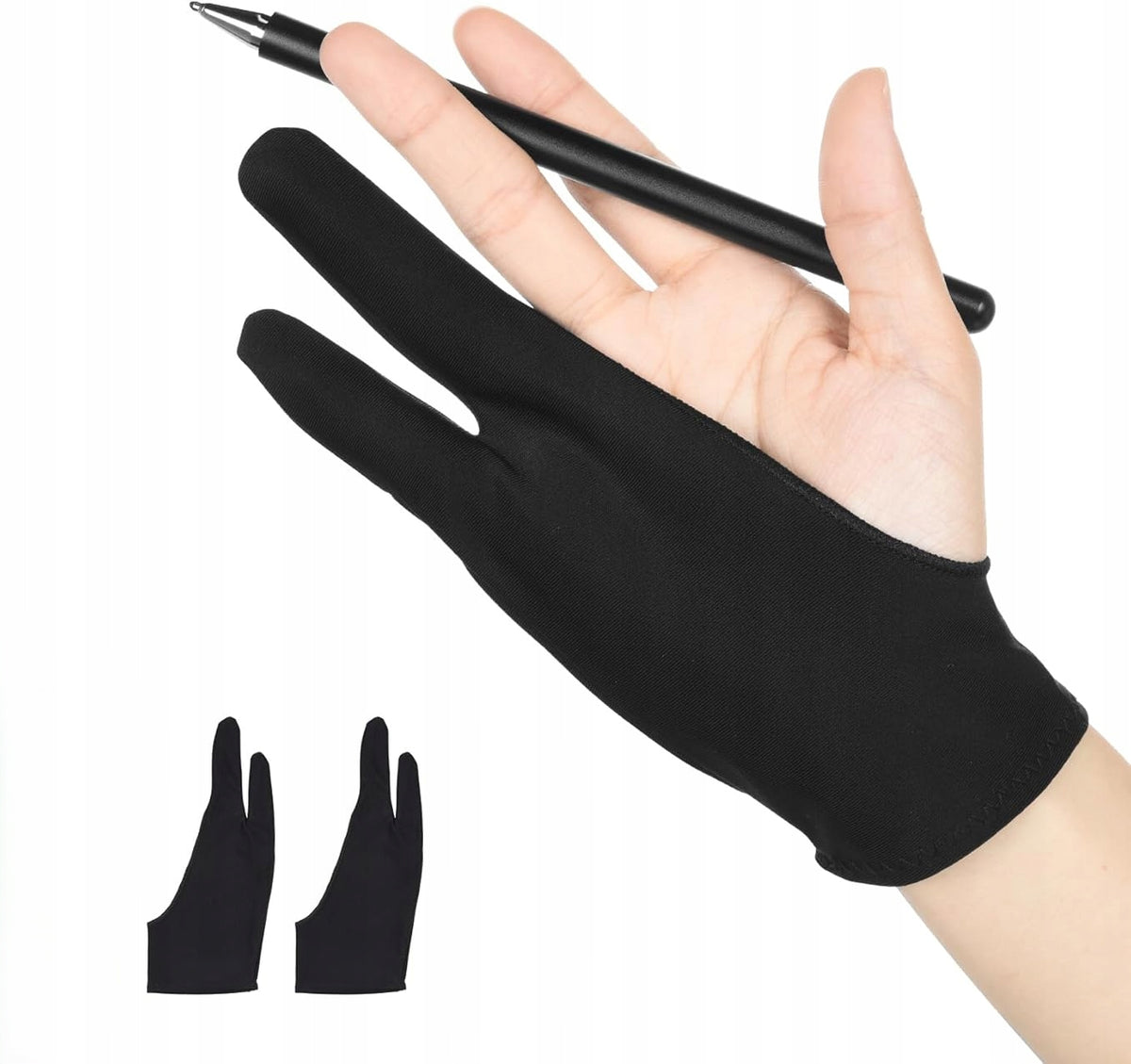 Graphic Tablet Gloves 2 Pcs – Anti-Random Touch, Drawing