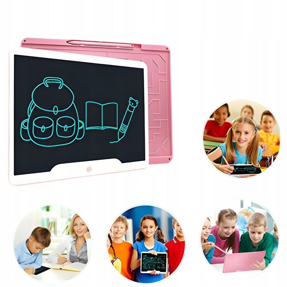 Graphic Tablet for Children LCD 15 Cali Electronic Notepad for Drawing Model B07QL4RK24