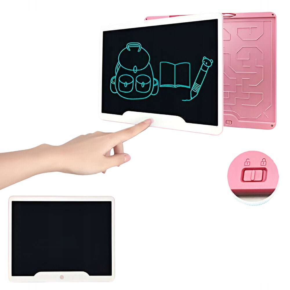Graphic Tablet for Children LCD 15 Cali Electronic Notepad for Drawing Packaging status original