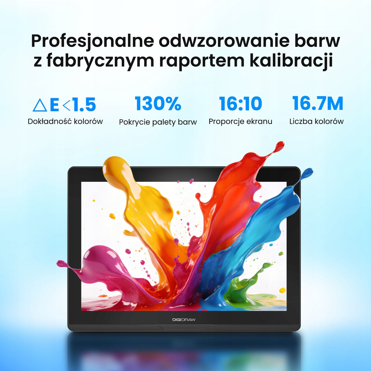 Graphics Tablet DIGIDRAW Turing 14 2.5K + Console and Drawing Pen Manufacturer code 1003006005