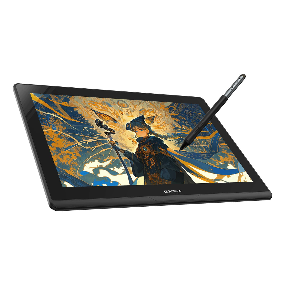 Graphics Tablet DIGIDRAW Turing 14 2.5K + Console and Drawing Pen