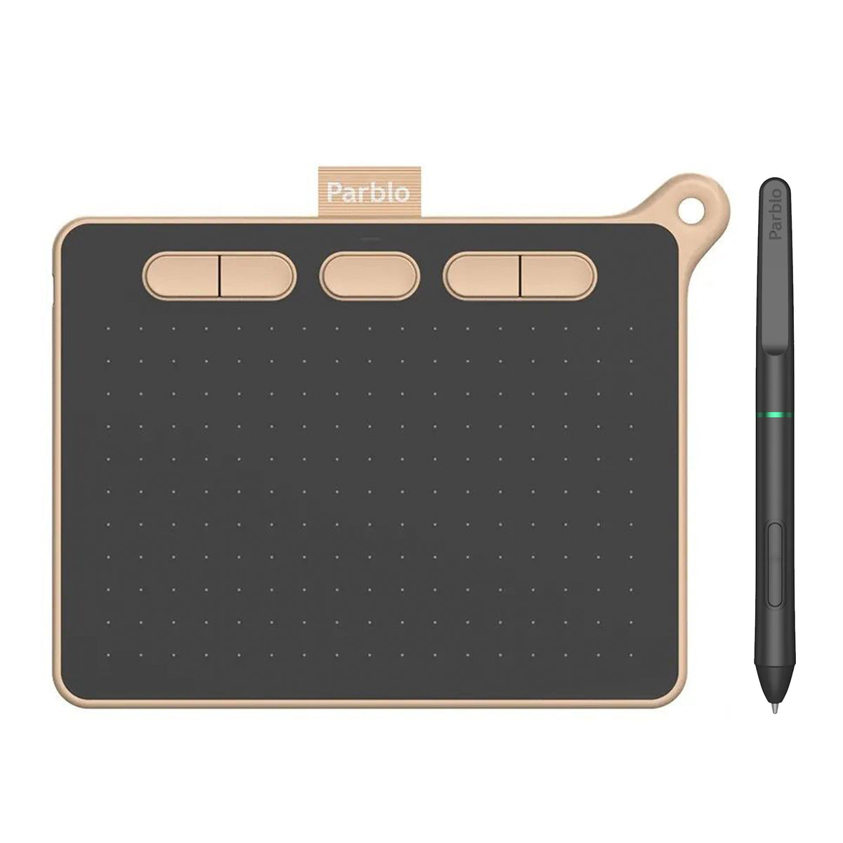 Graphics Tablet for drawing Parblo Ninos S Pink with pen 8192 EMR