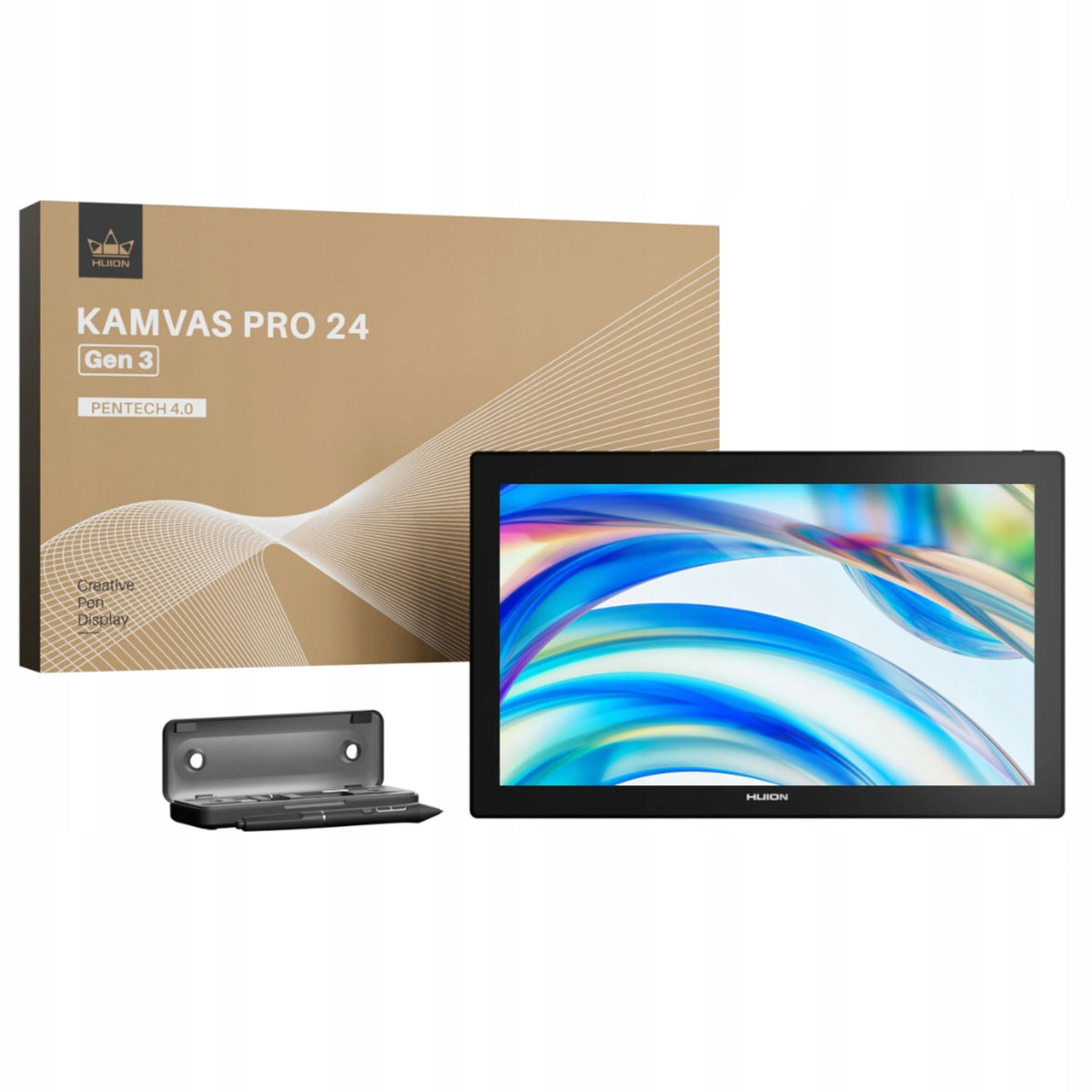 Graphics tablet HUION Kamvas Pro 24 4K Gen. 3 Packaging status original