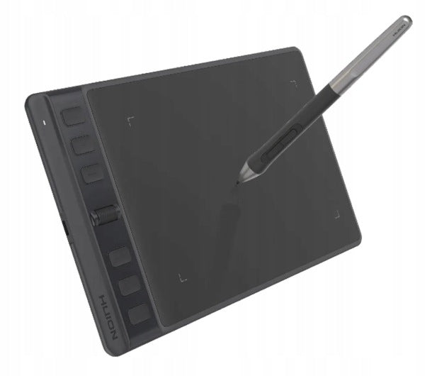 Graphics tablet Huion Inspiroy 2S Black Manufacturer code H641P-Black