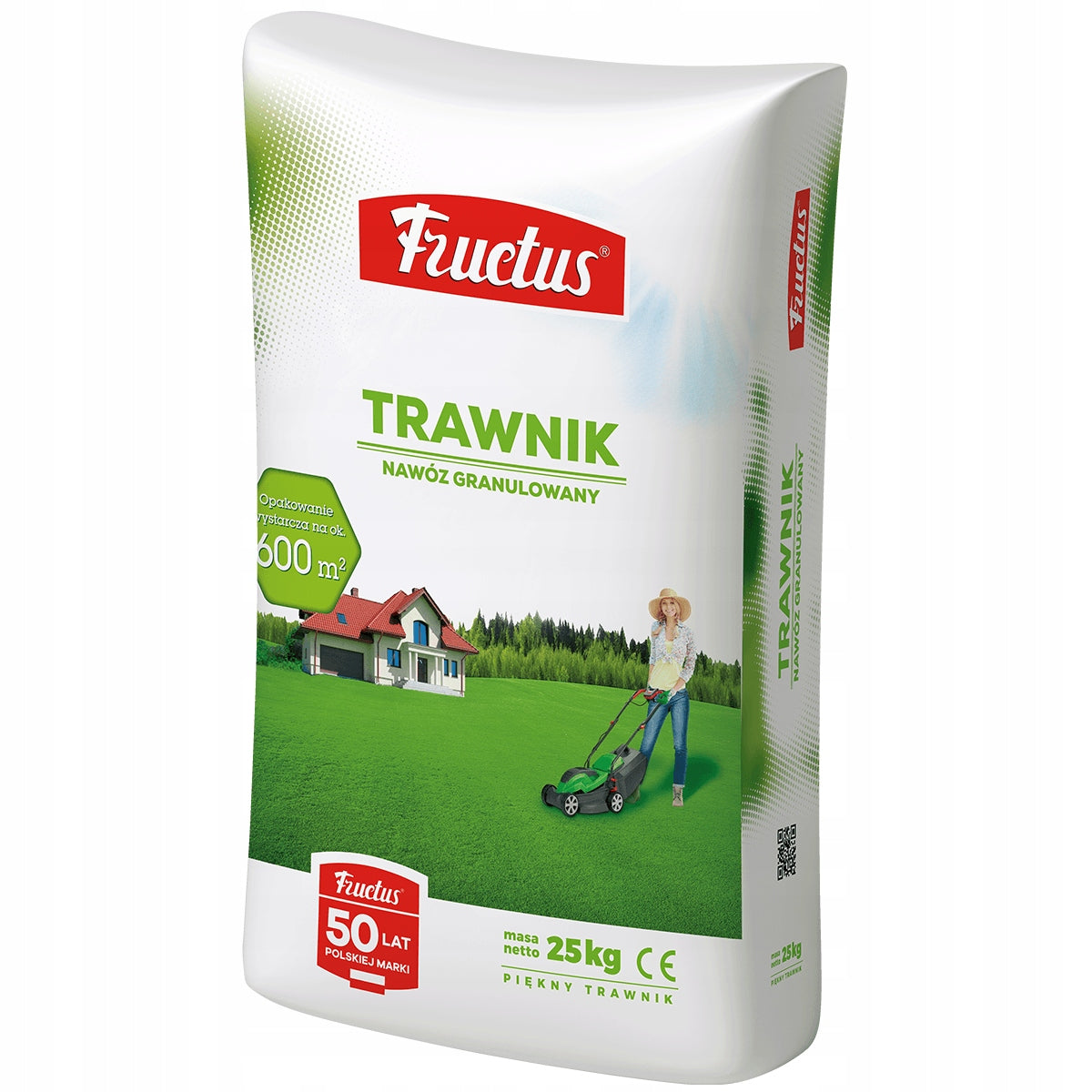 Grass Fertilizer Multicomponent Lawn FERTILIZER 25Kg Granulated FRUCTUS