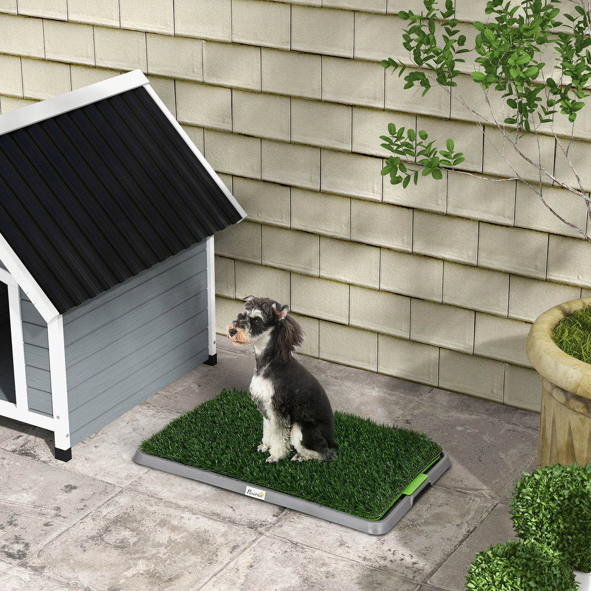 Grass Mat for Dog Puppy Toilet Cuvette for Learning Toepicking PawHut Manufacturer code PawHut