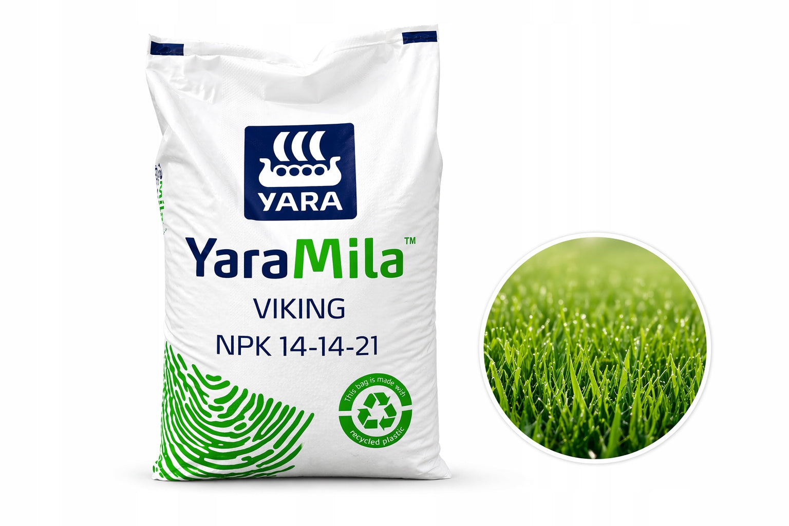 Grass fertilizer YARA mile 25 kg Viking, NPK compound fertilizer