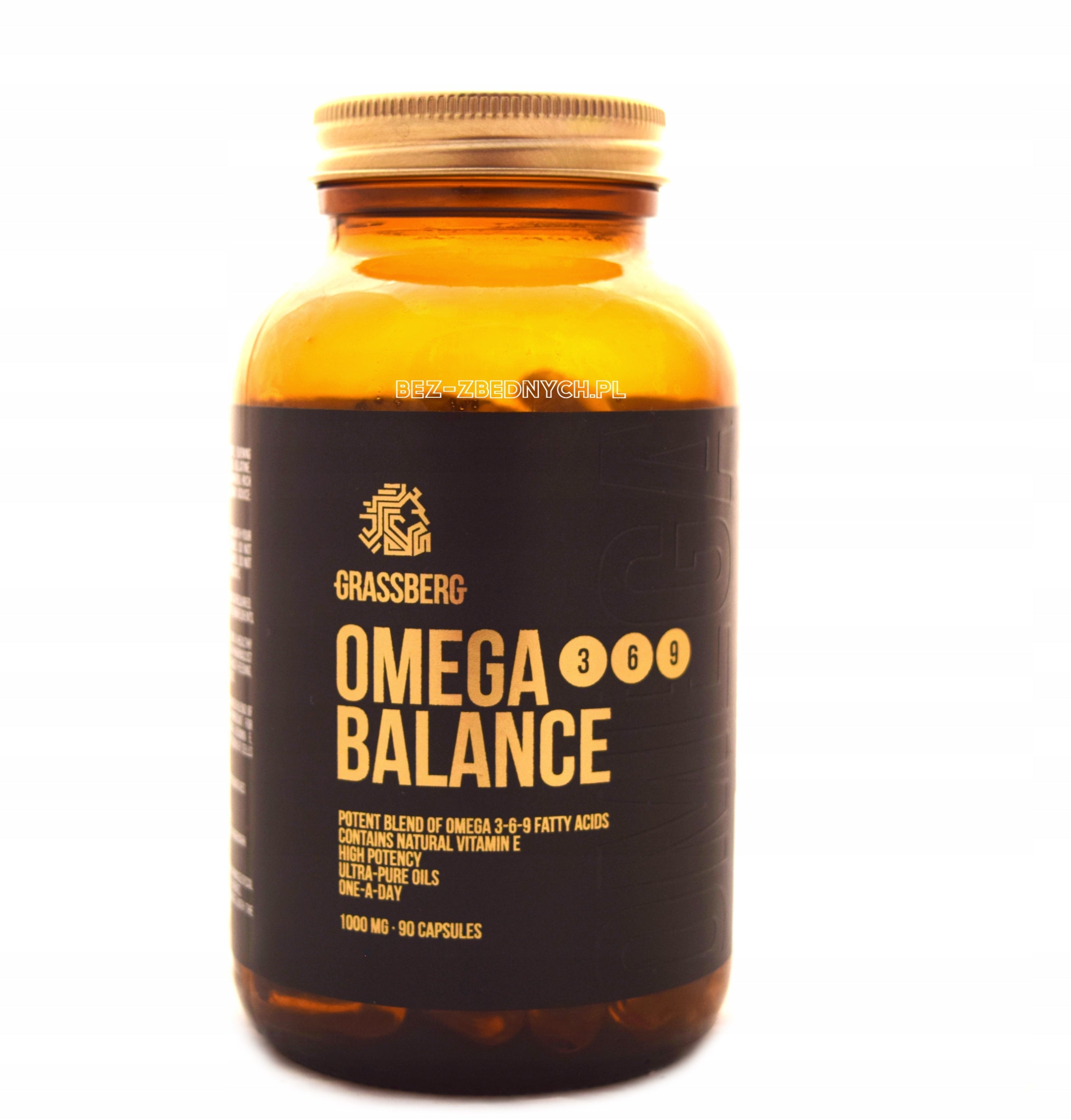 Grassberg Omega 3-6-9 Balance 90caps FATTY ACIDS EFA VITAMIN E