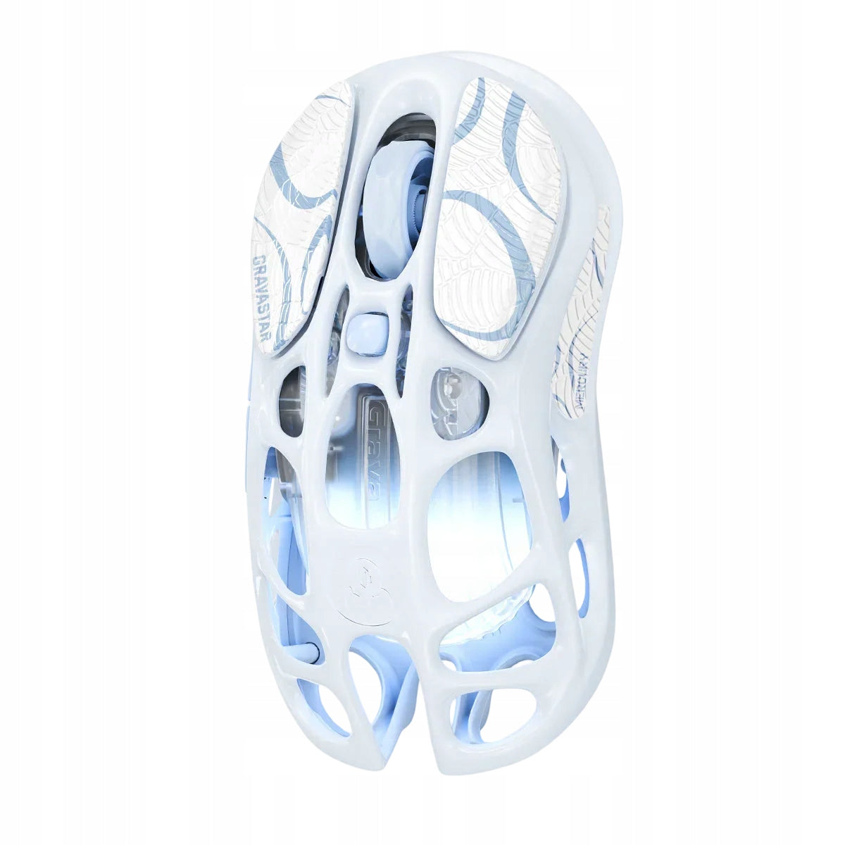 GravaStar Mercury M1 Pro Ice Blue 2.4 GHz Wireless Gaming Mouse