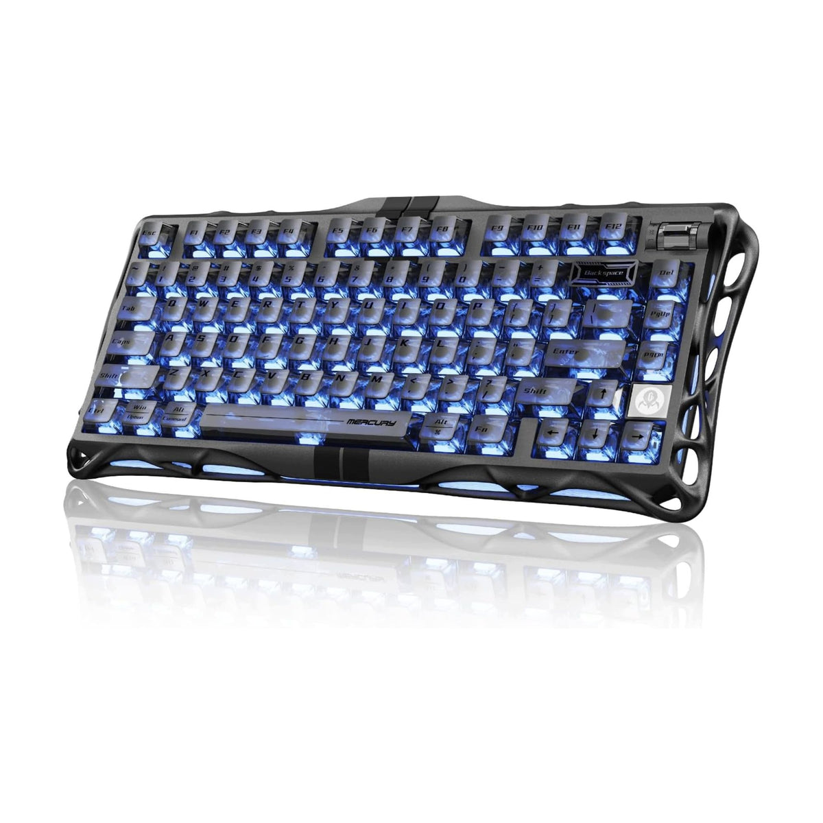GravaStar Mercury V75 Magnetic Keyboard Wired Stealth Black V3