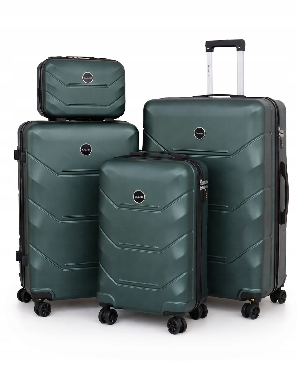 Gravitt 2552 suitcase set 4in1 large medium small trunk ABS combination lock Packaging status original