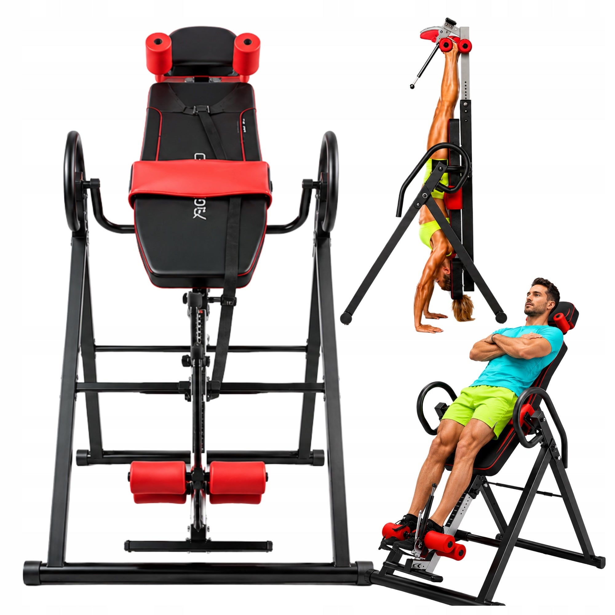 Gravity Bench Inversion rehabilitation great help with spine pain Brand Fit4Med