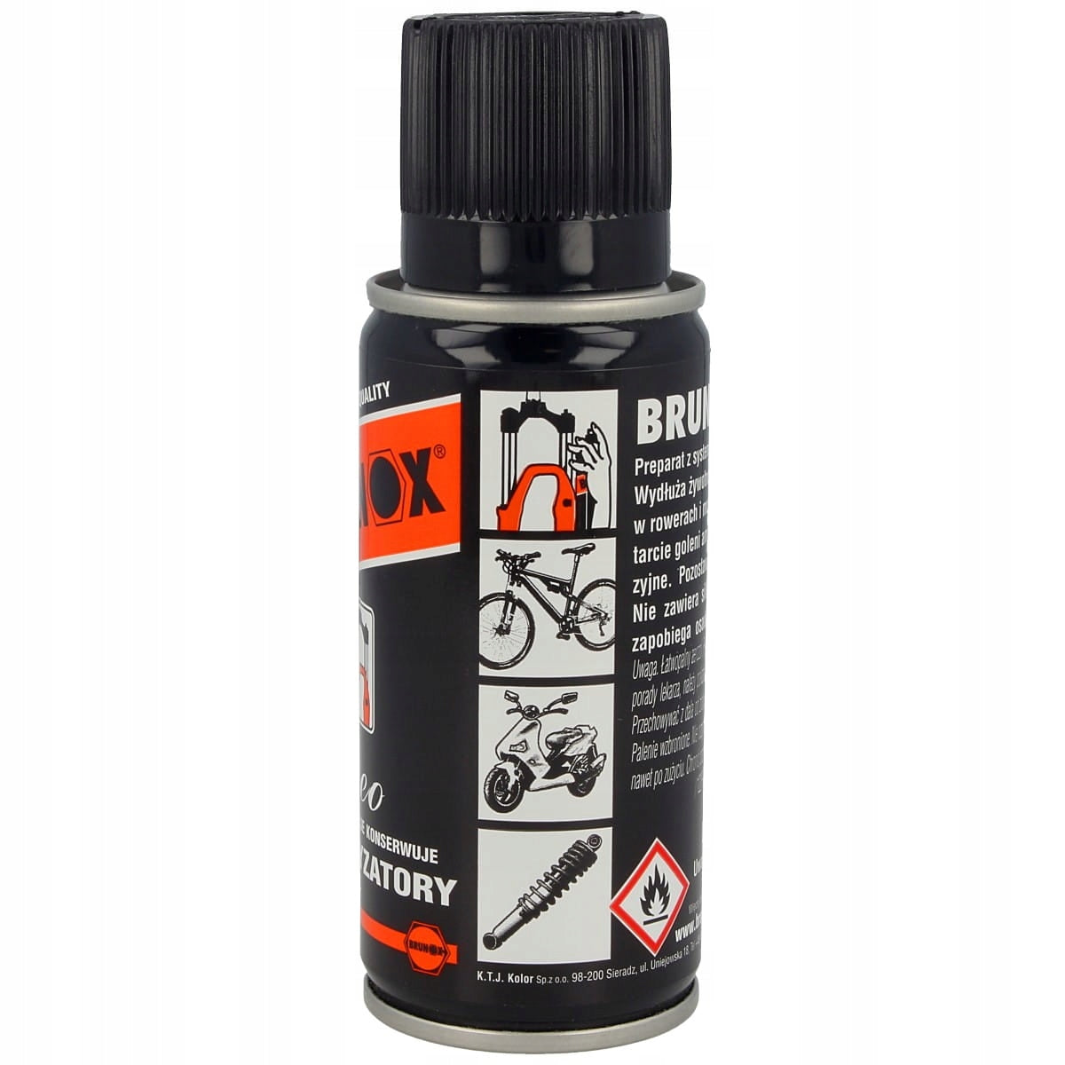 Grease Oil for Bicycle Shock Absorbers for Bike Brunox Deo Spray 100ml BT20 Packaging capacity 100 ml