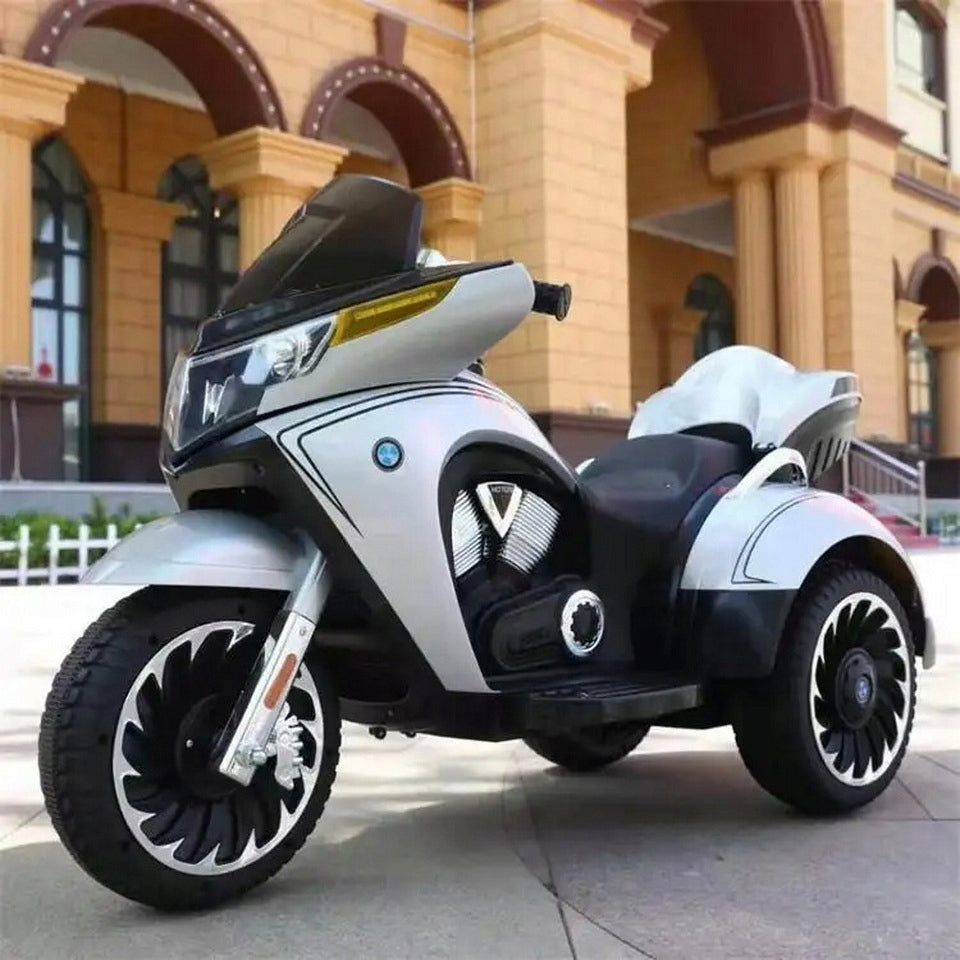 Great Tricycle Motor for Battery 12V 7AH Soft Wheels EVA Leather Lacquer Brand Joy4kids