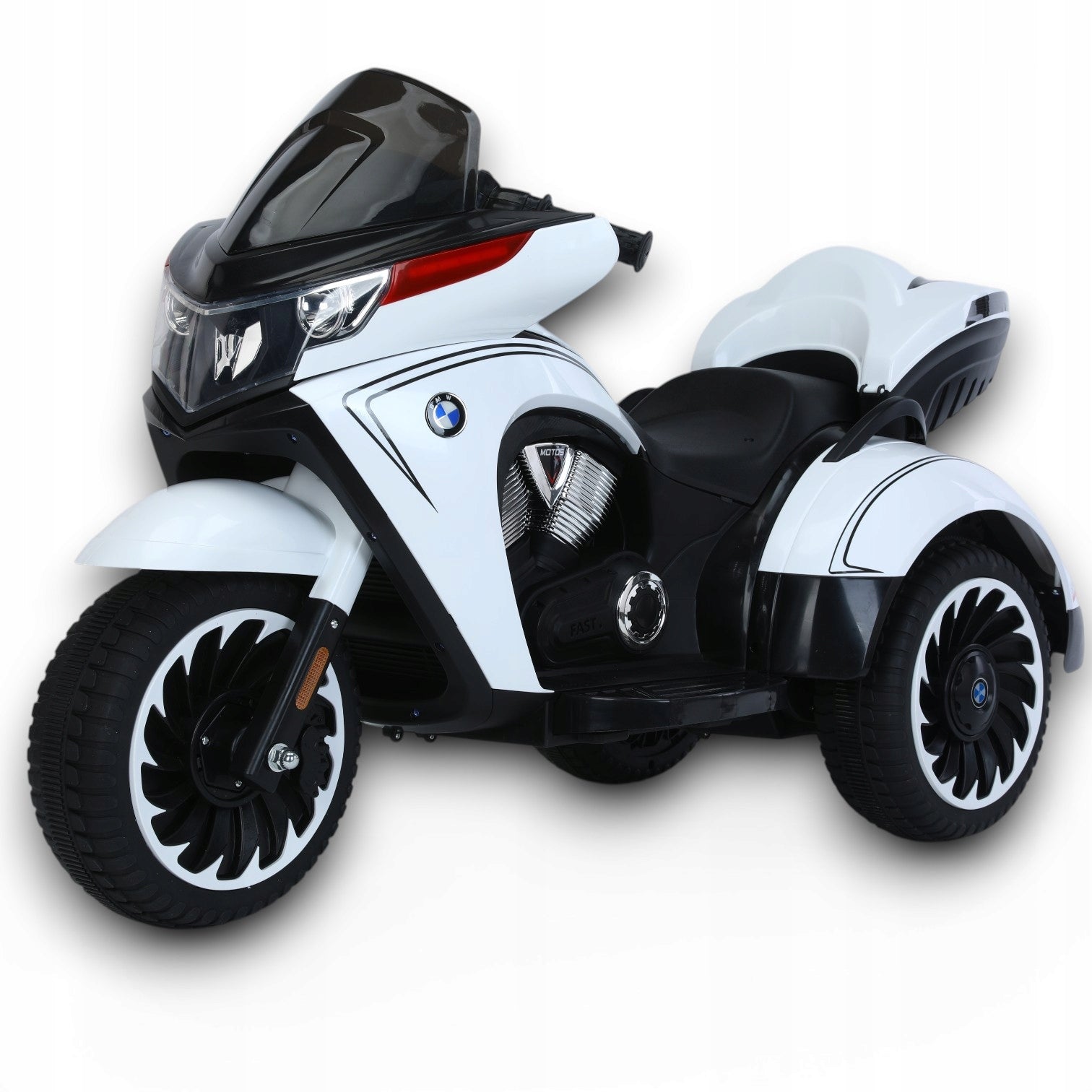 Great Tricycle Motor for Battery 12V 7AH Soft Wheels EVA Leather Lacquer