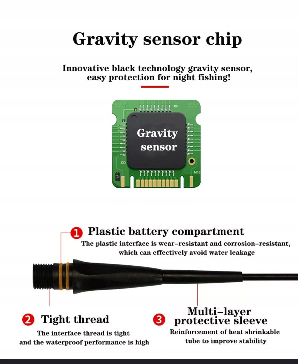 Green Antenna Glowing-Led-Color Changing for Glowing Floats+Battery! Packaging status original