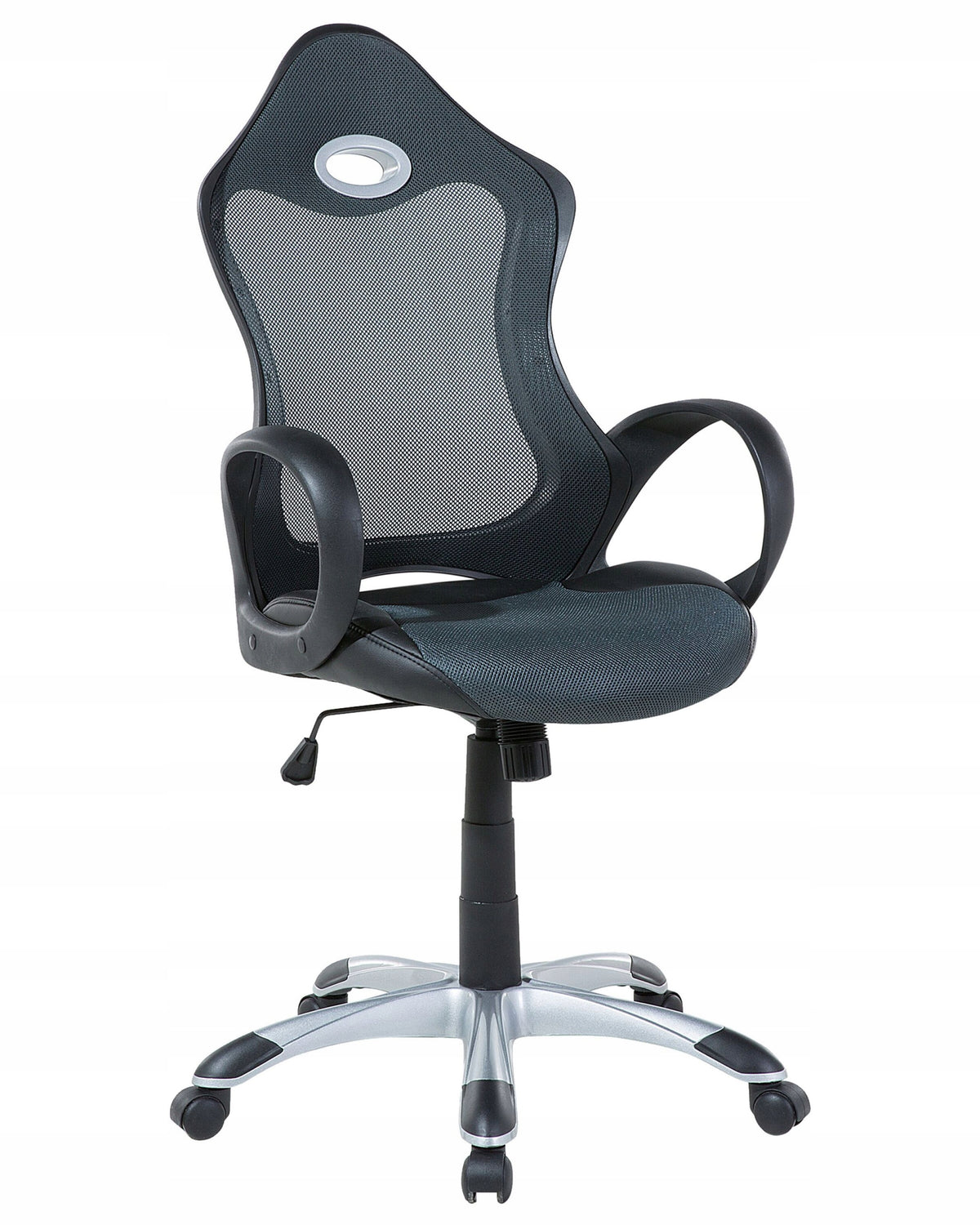 Green-Grey Swivel Office Chair