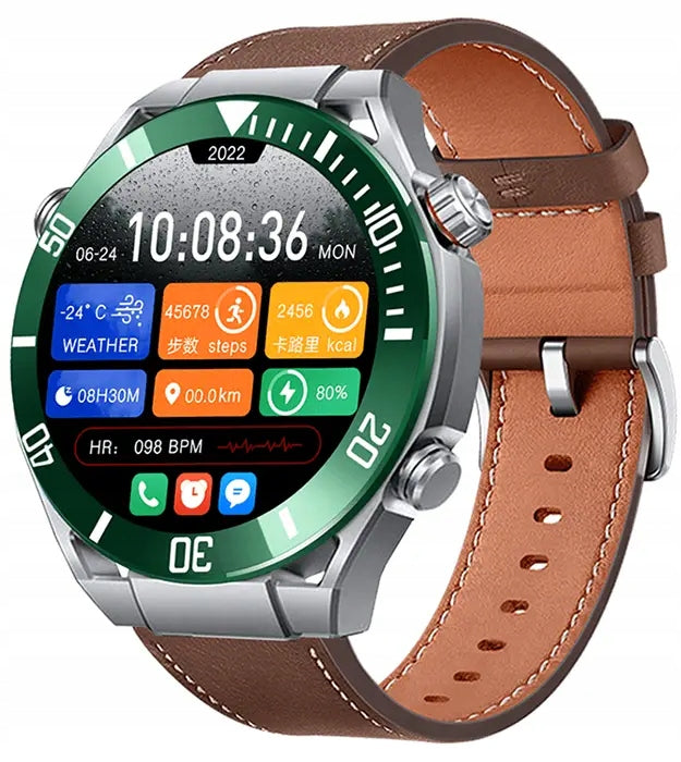 Green Monarch AMOLED Original Men's Smart Watch