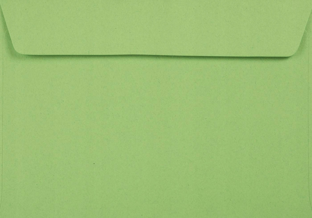 Green envelopes DIN C6 (114 x 162 mm) 120 g/m² NETUNO (10)