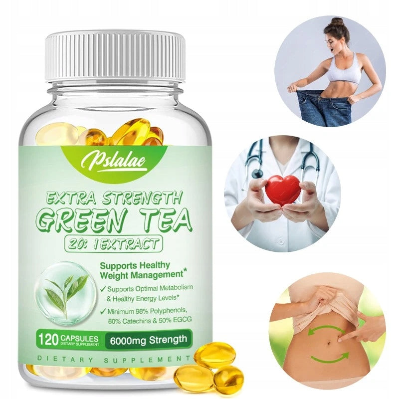 Green tea extract with increased potency (20:1) 6000 mg... Packaging status original