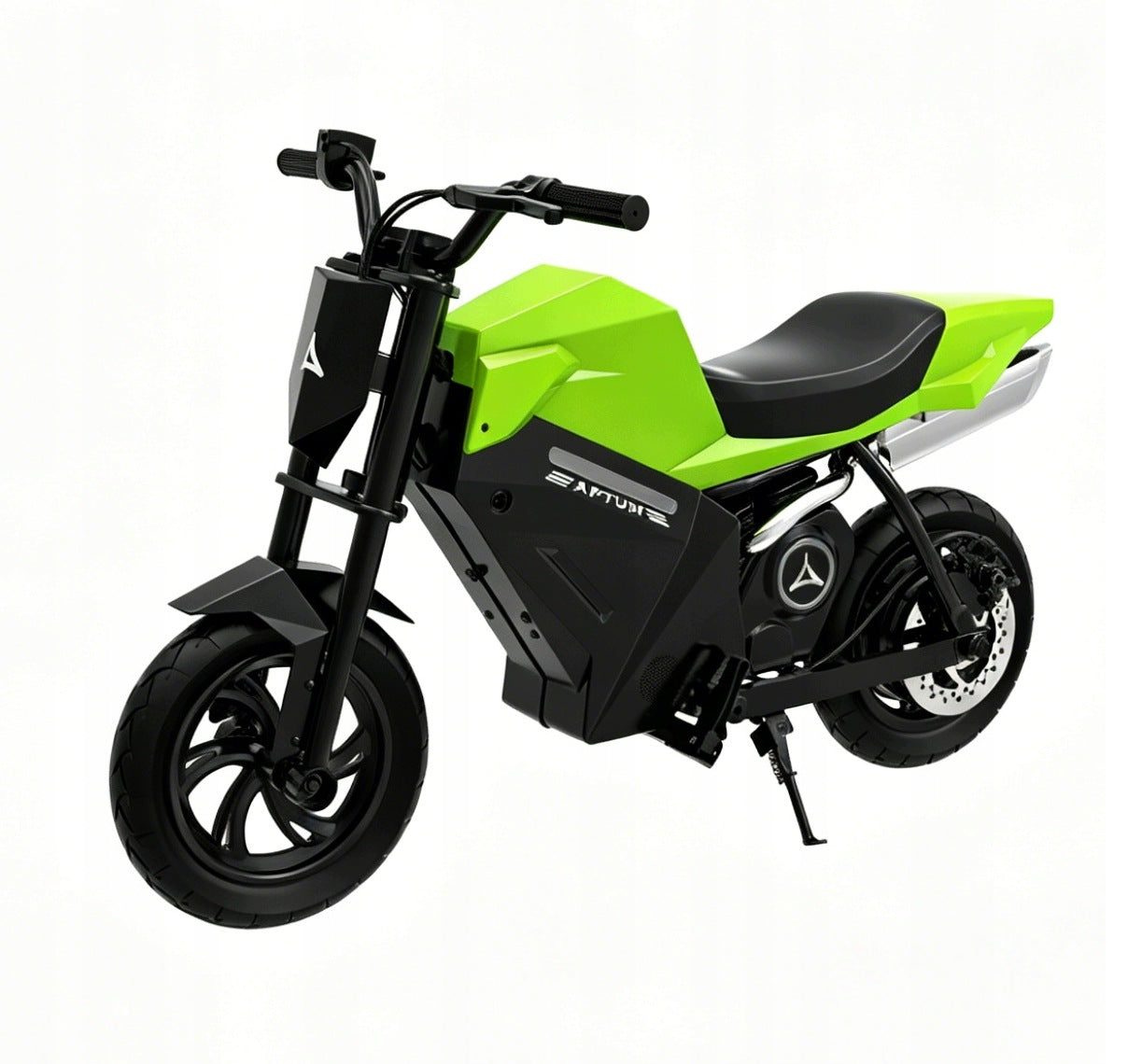GreenADV250 Kids Electric Motorcycle 14km Range LED Lights Simulated Sound Manufacturer code 781962812015