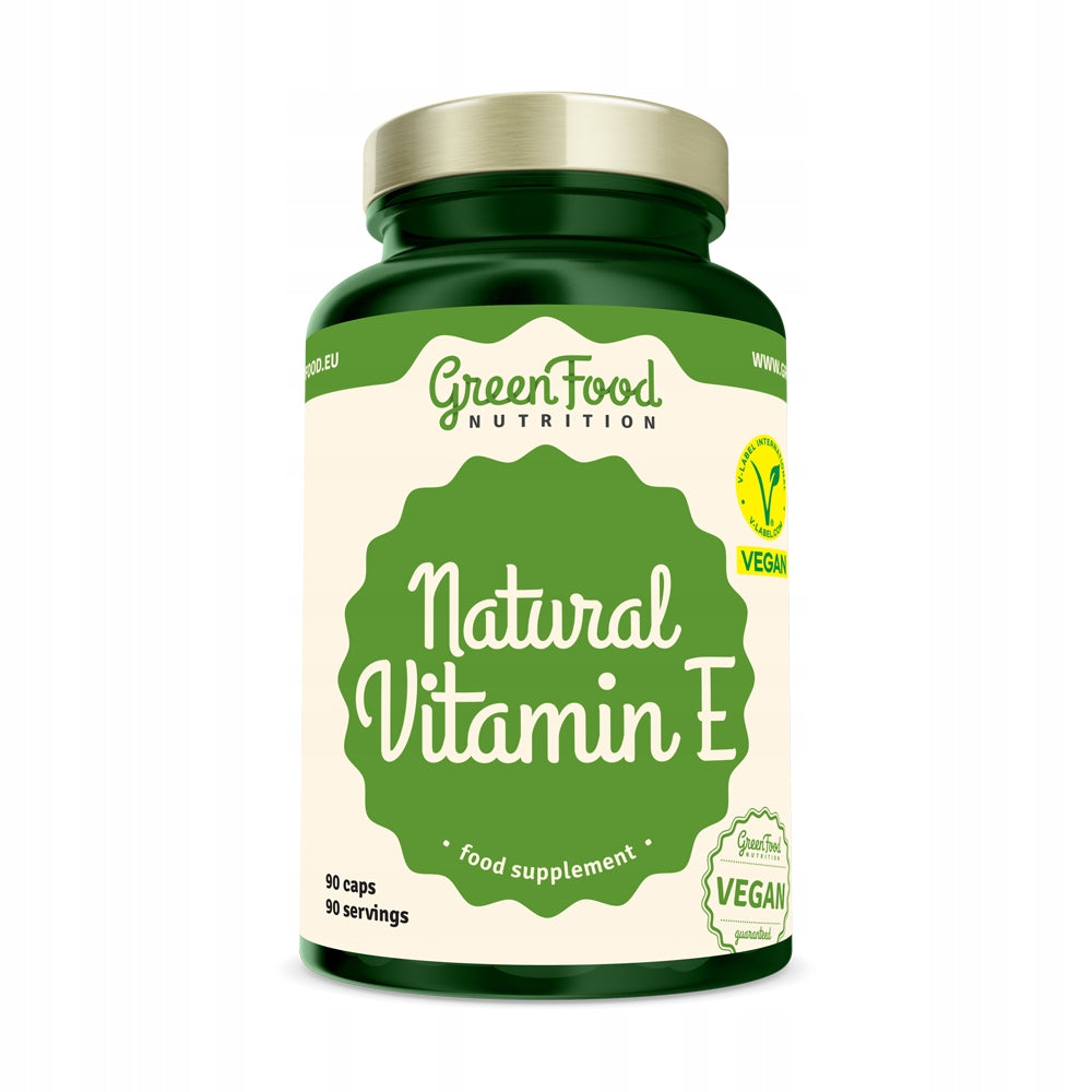 GreenFood Natural Vitamin E 90 capsules Brand no brand