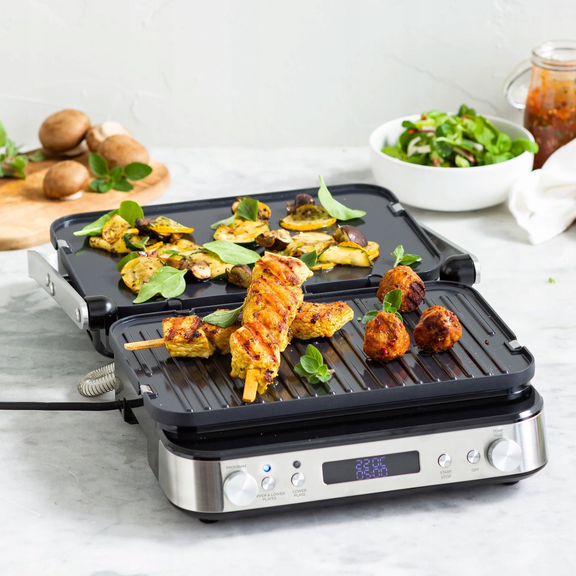 GreenPan Bistro Grill Electric Sandwich Toaster Multifunction Manufacturer code CC007925-001