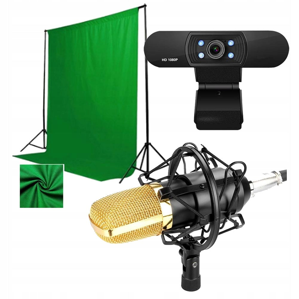 GreenScreen Microphone Steelplay 4-in-1 Camera
