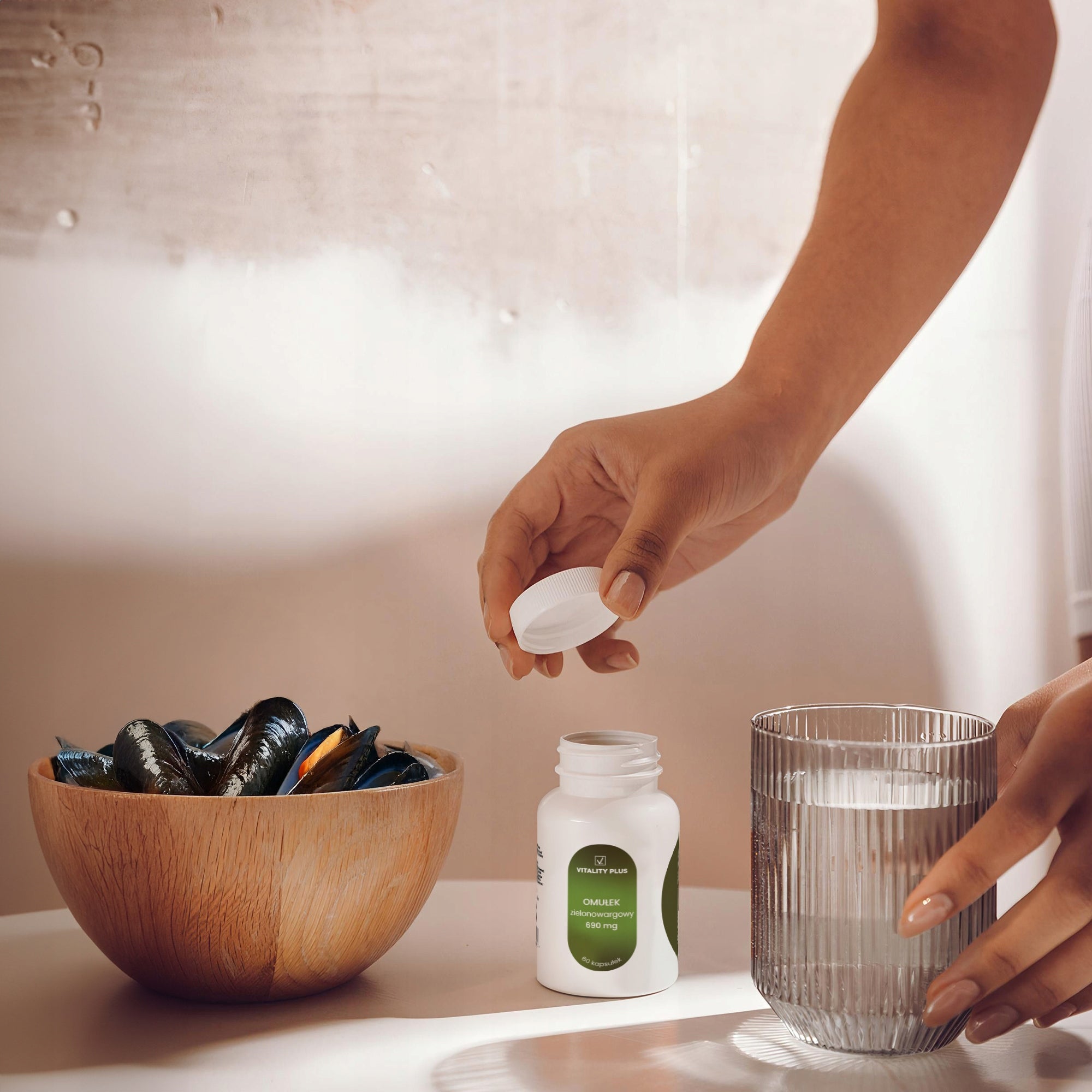 Greenberry Mussel 690 mg Set x2 - NEW ZEALAND CLAMS - JOINTS BONES Manufacturer code Omułek Zielonowargowy 690 mg - MAŁŻA 120 kaps