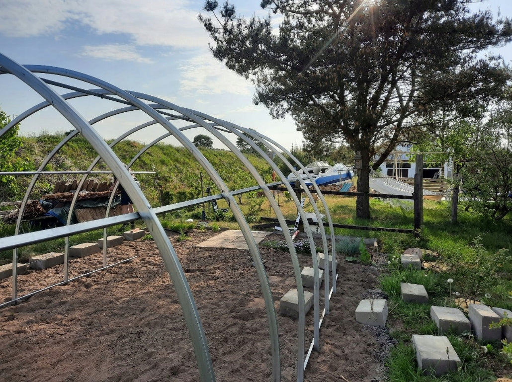 Greenhouse 3x8m polycarbonate 4mm Width 3 m