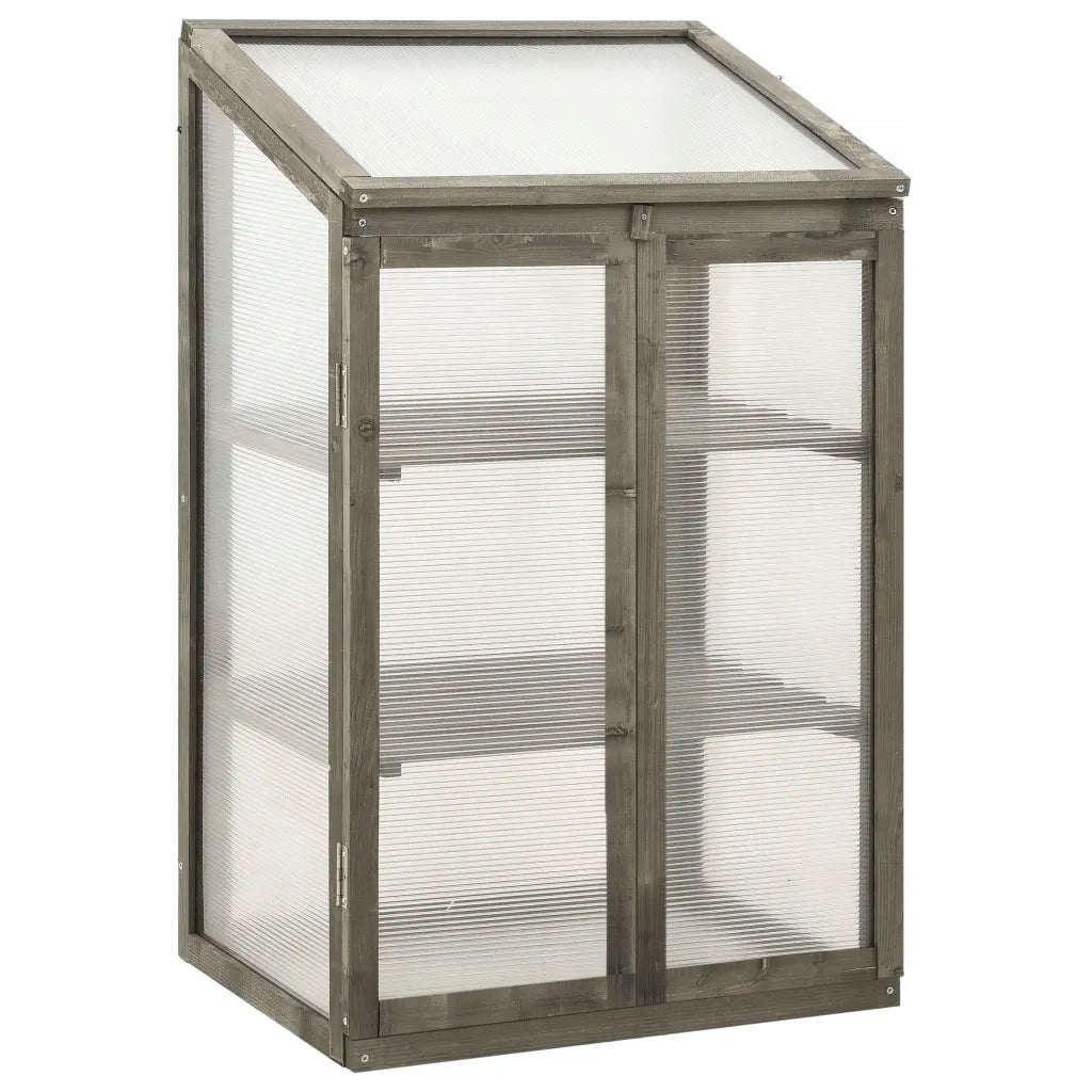 Greenhouse, 60x45x100 cm, fir wood