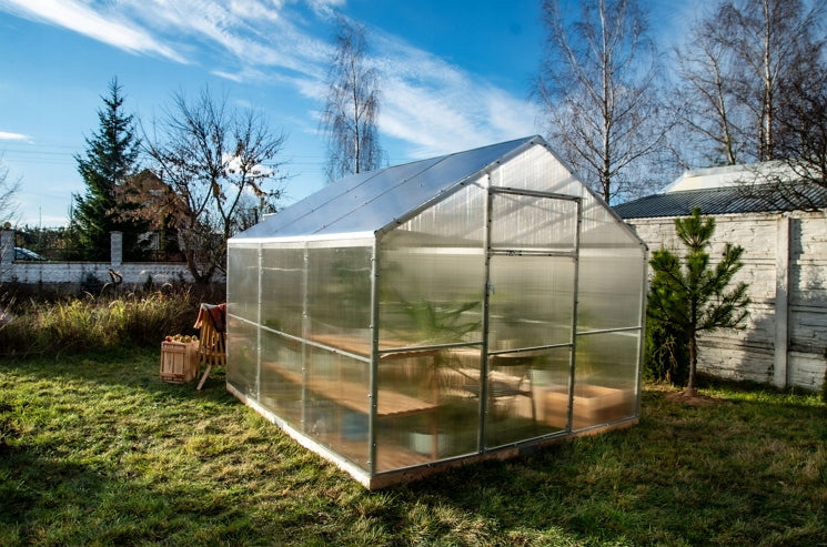 Greenhouse Cottage 2.6x5m polycarbonate 4 mm profile 40x20