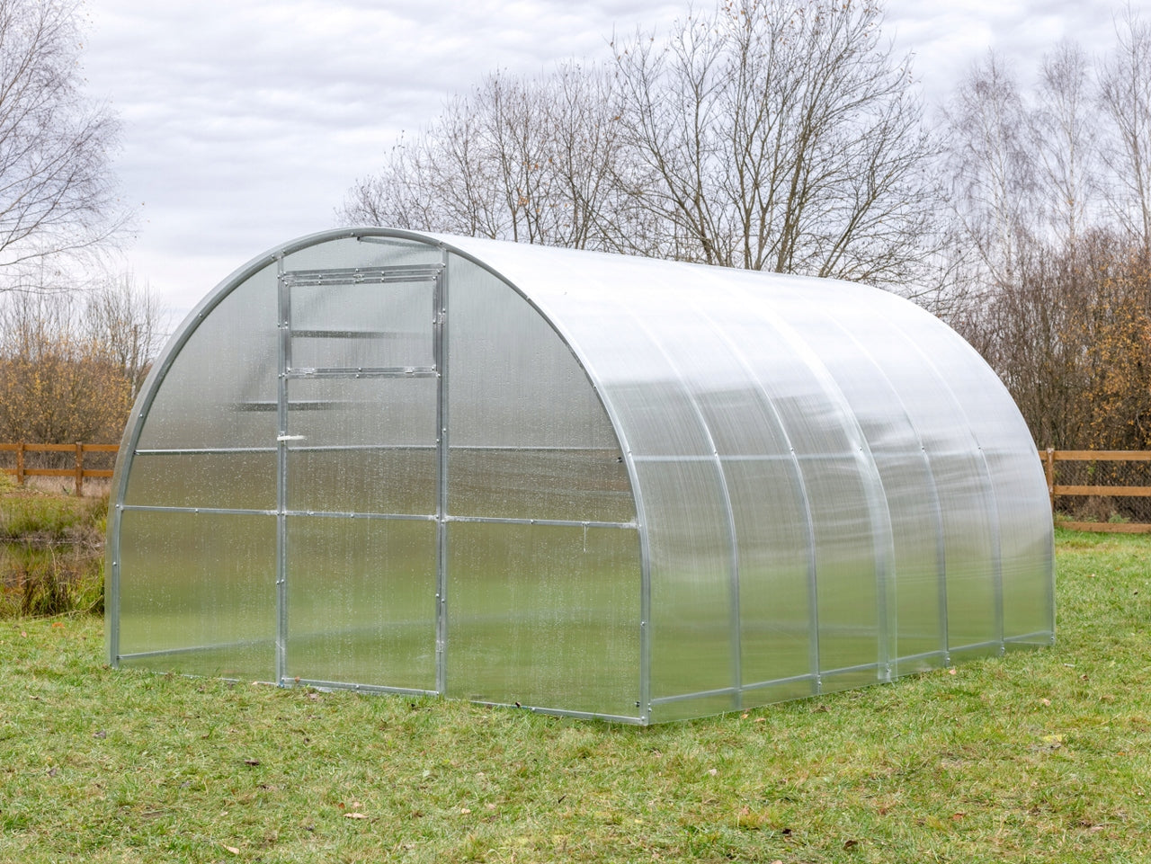 Greenhouse Expert Tunnel 40x20 3x6m with polycarbonate 6mm Thickness 6 mm