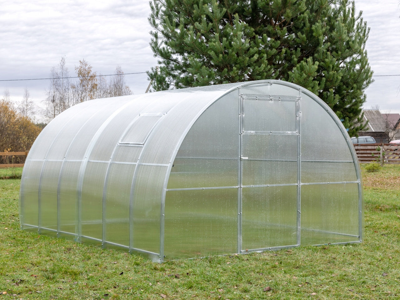Greenhouse Expert Tunnel 40x20 3x6m with polycarbonate 6mm Width 3 m