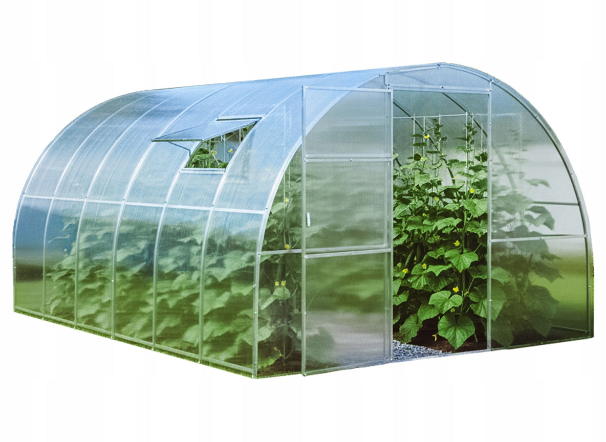 Greenhouse Expert Tunnel profile 20x20mm 3x6m with polycarbonate 4mm