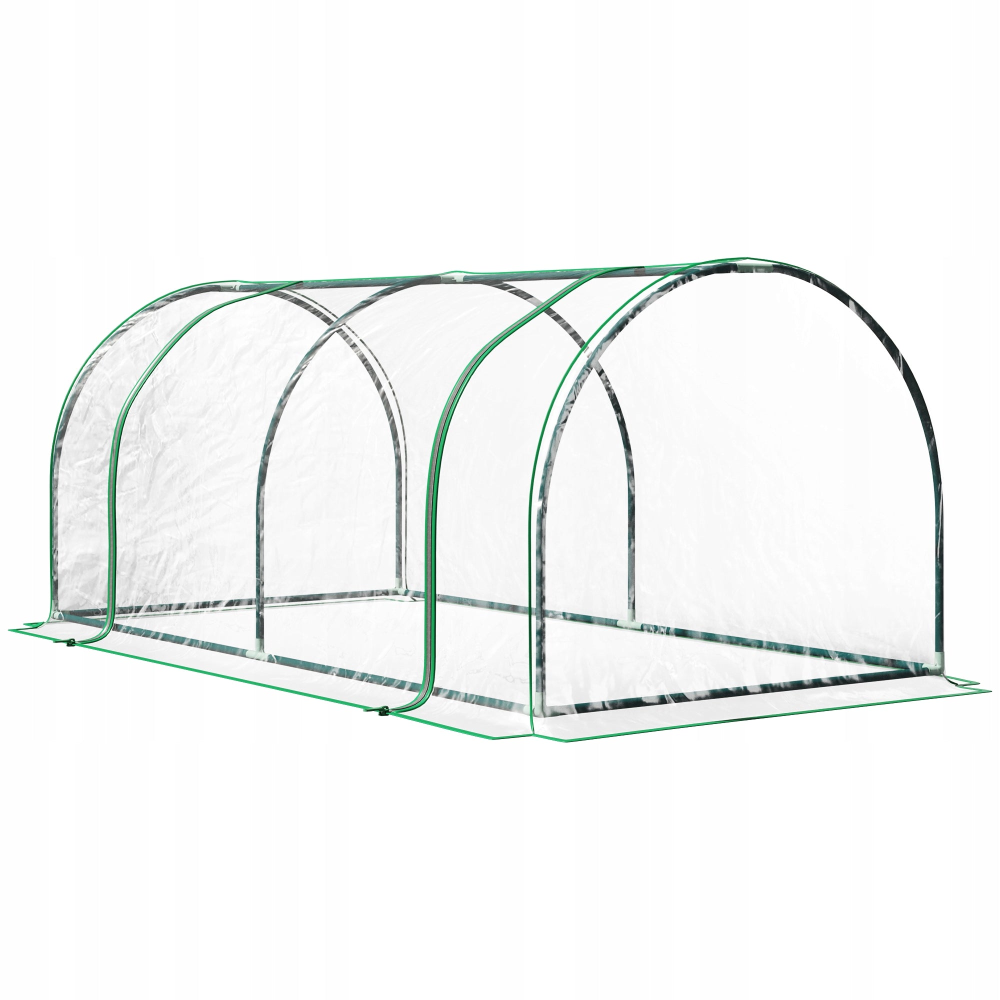 Greenhouse Garden 200x100x80 cm Foil Tunnel for Plants Green