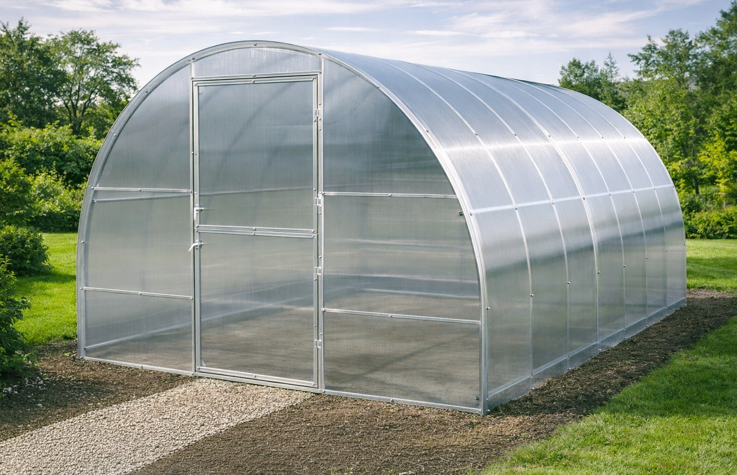 Greenhouse Profimet Strong Went Plus 3x6 m made of polycarbonate 4mm Manufacturer code Szklarnia Went Plus 3x6 m 4mm