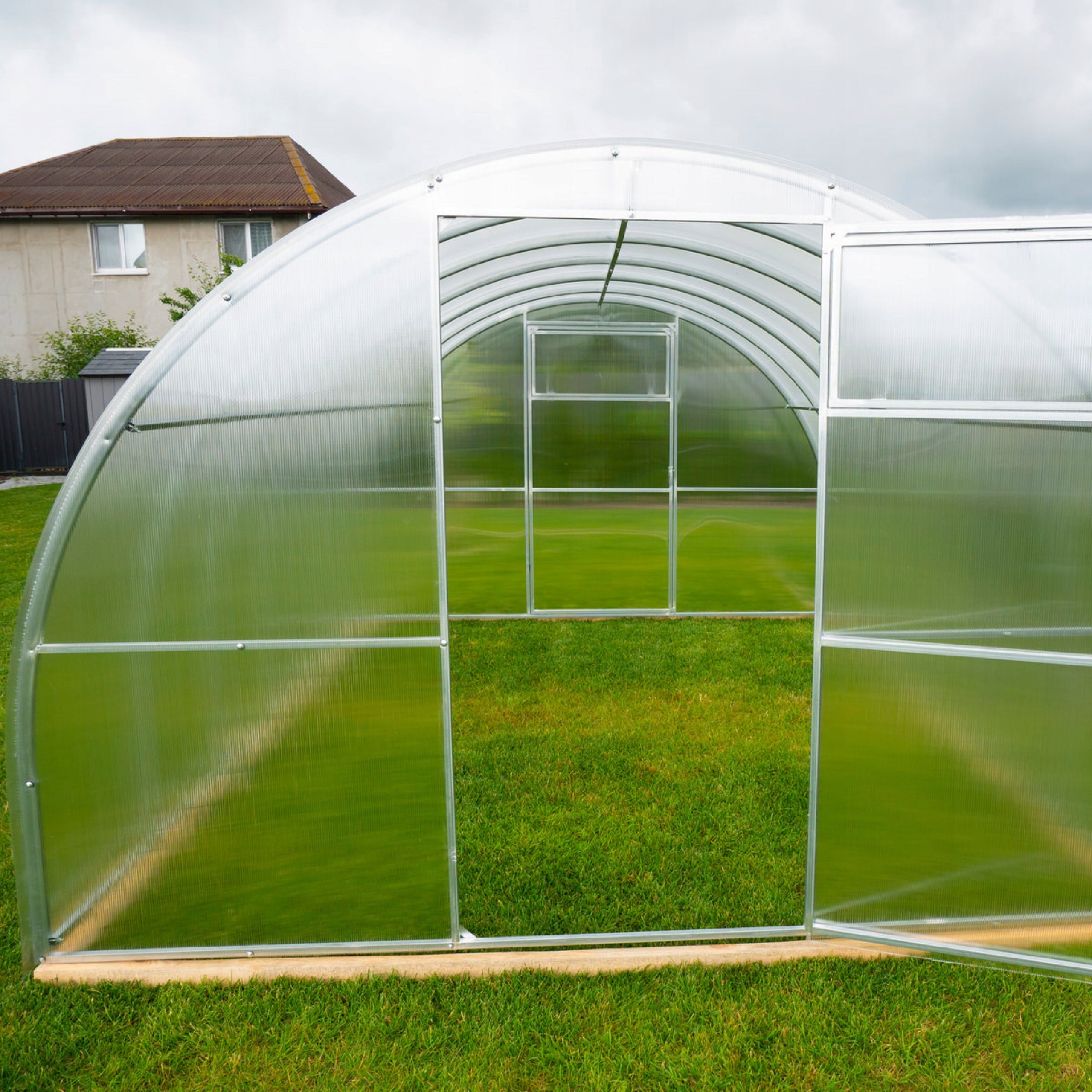 Greenhouse STRONG polycarbonate 3x4 4mm 20x20 Length 4 m