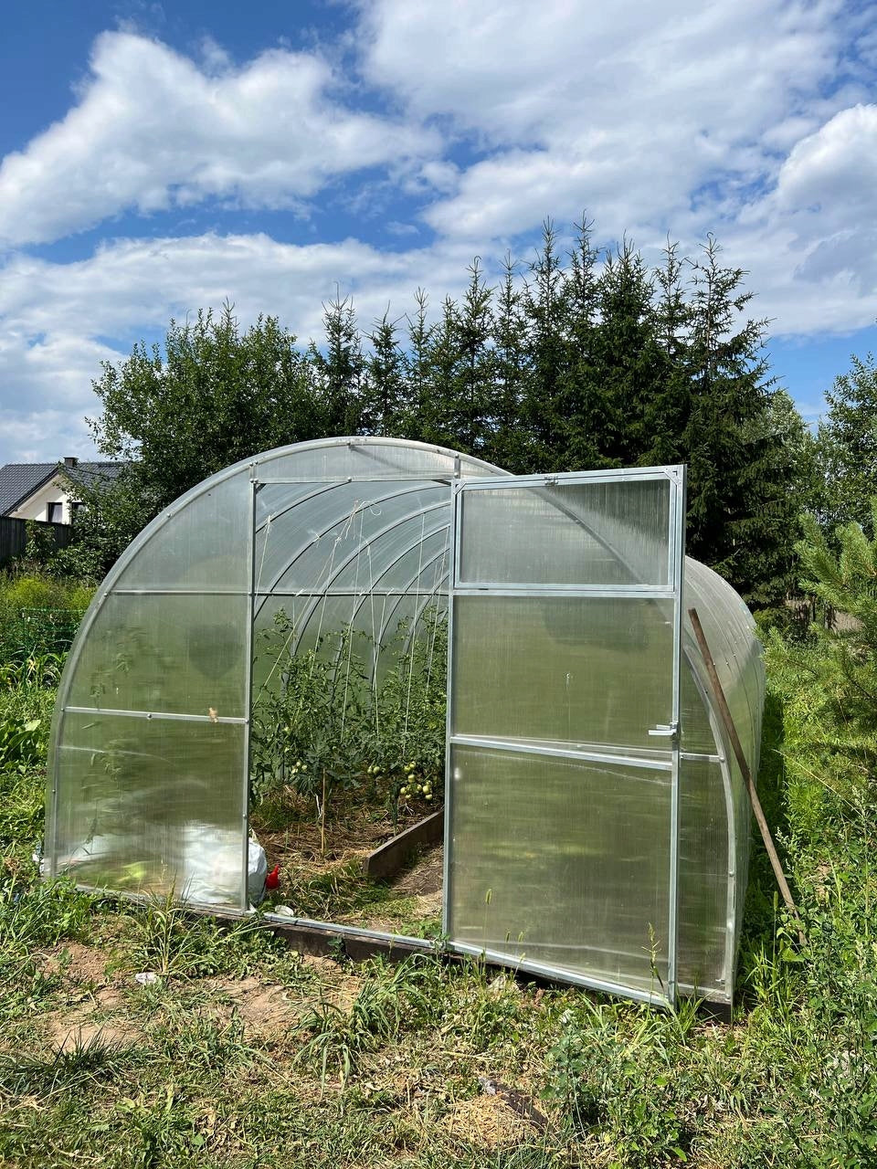 Greenhouse Strong 3x4m polycarbonate 6mm Length 4 m
