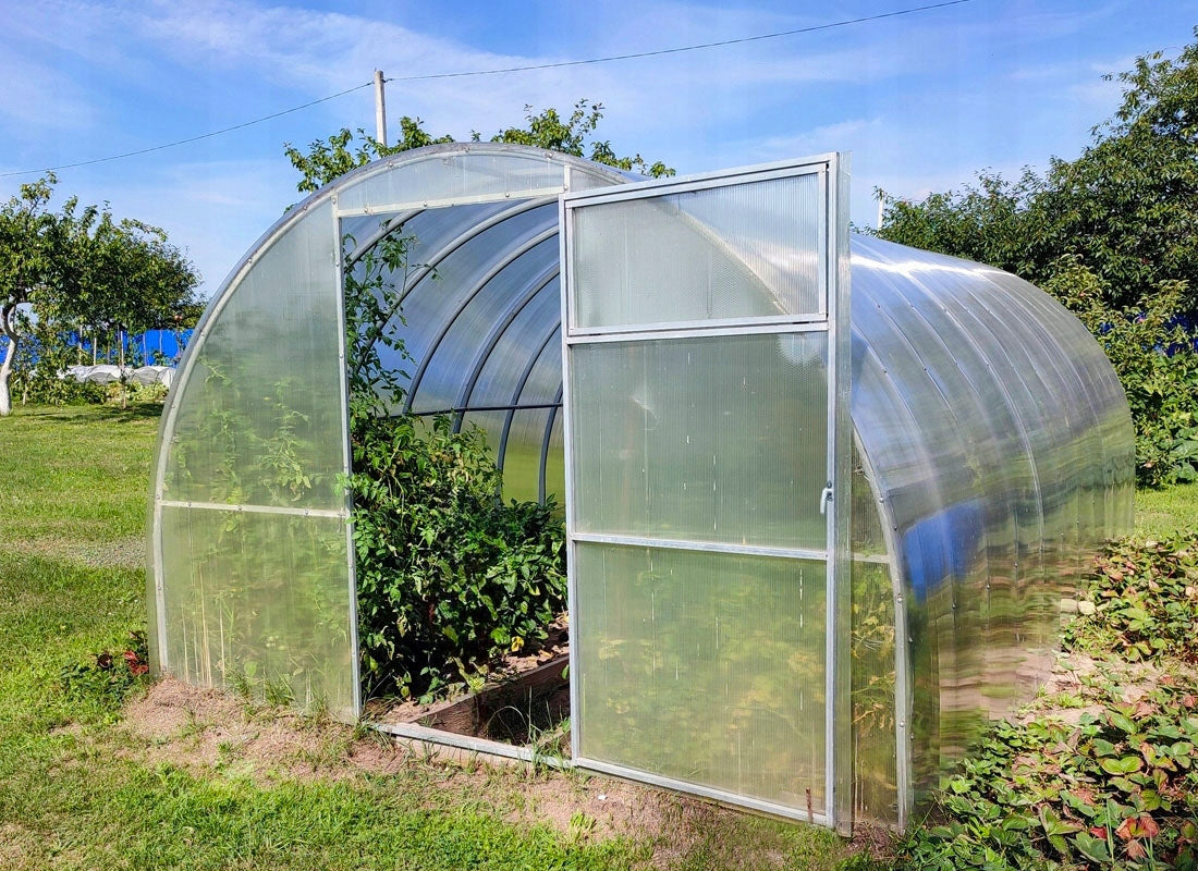 Greenhouse Strong 40x20 polycarbonate 3x3m 4mm Manufacturer code Szklarnia Mocna 3x3m poliwęglan 4mm