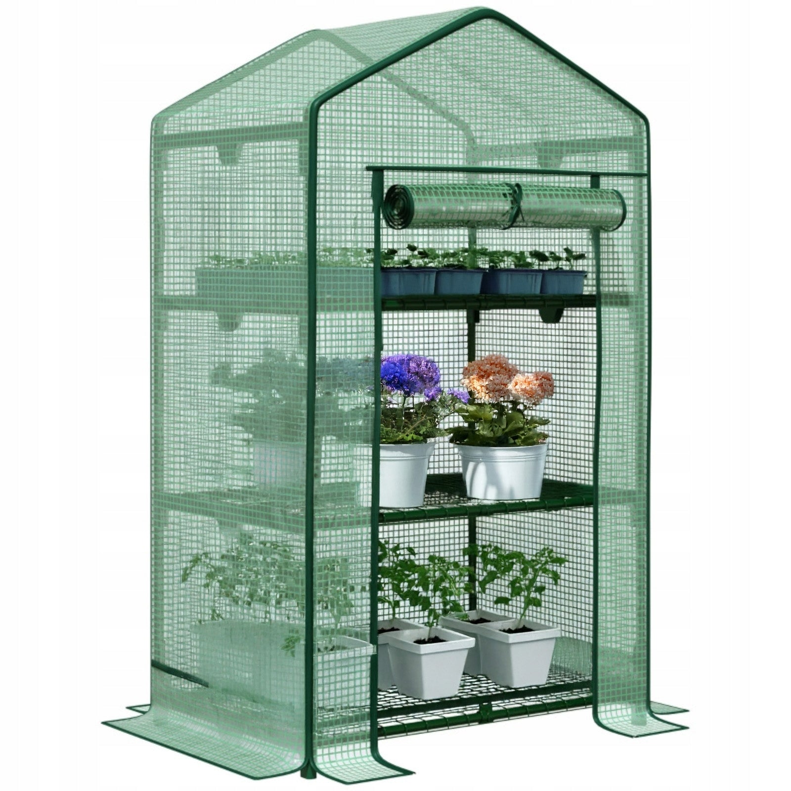 Greenhouse for balcony terrace mini garden greenhouse durable home foil Manufacturer no brand