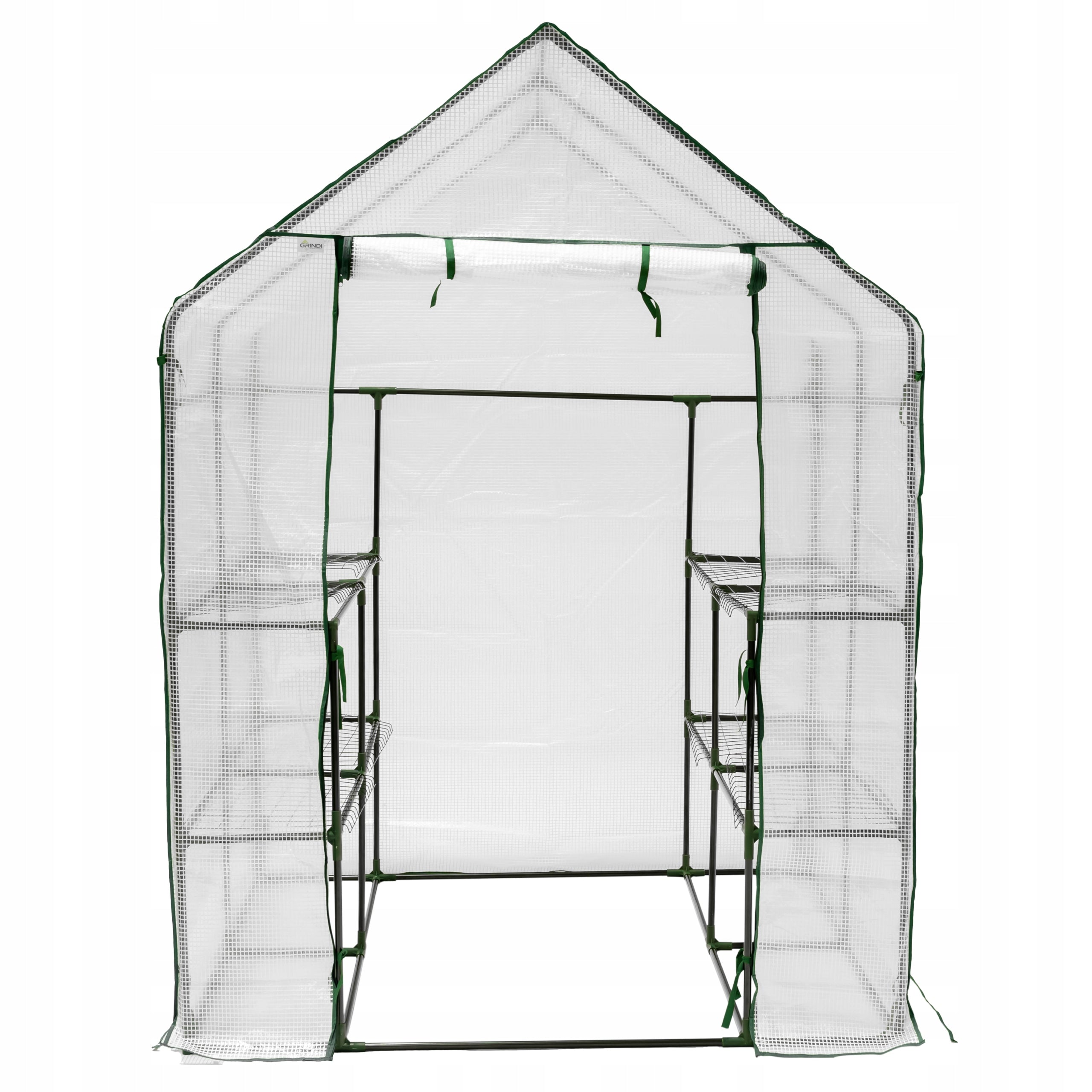 Greenhouse garden balcony Tunnel 8 shelves Bookcase 141x142x194 CANNA II Width 143 m