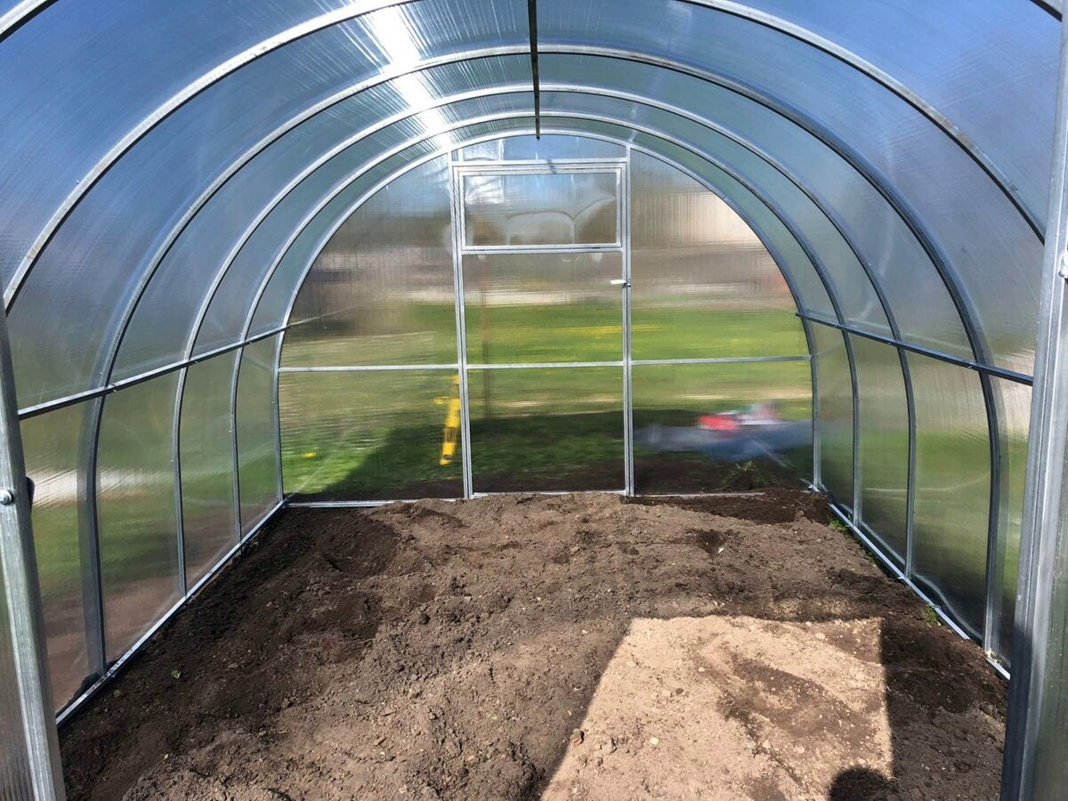 Greenhouse made of POLYCARBONATE 3x6 profile 40x20 4mm PROFESSIONAL LUX Length 6 m