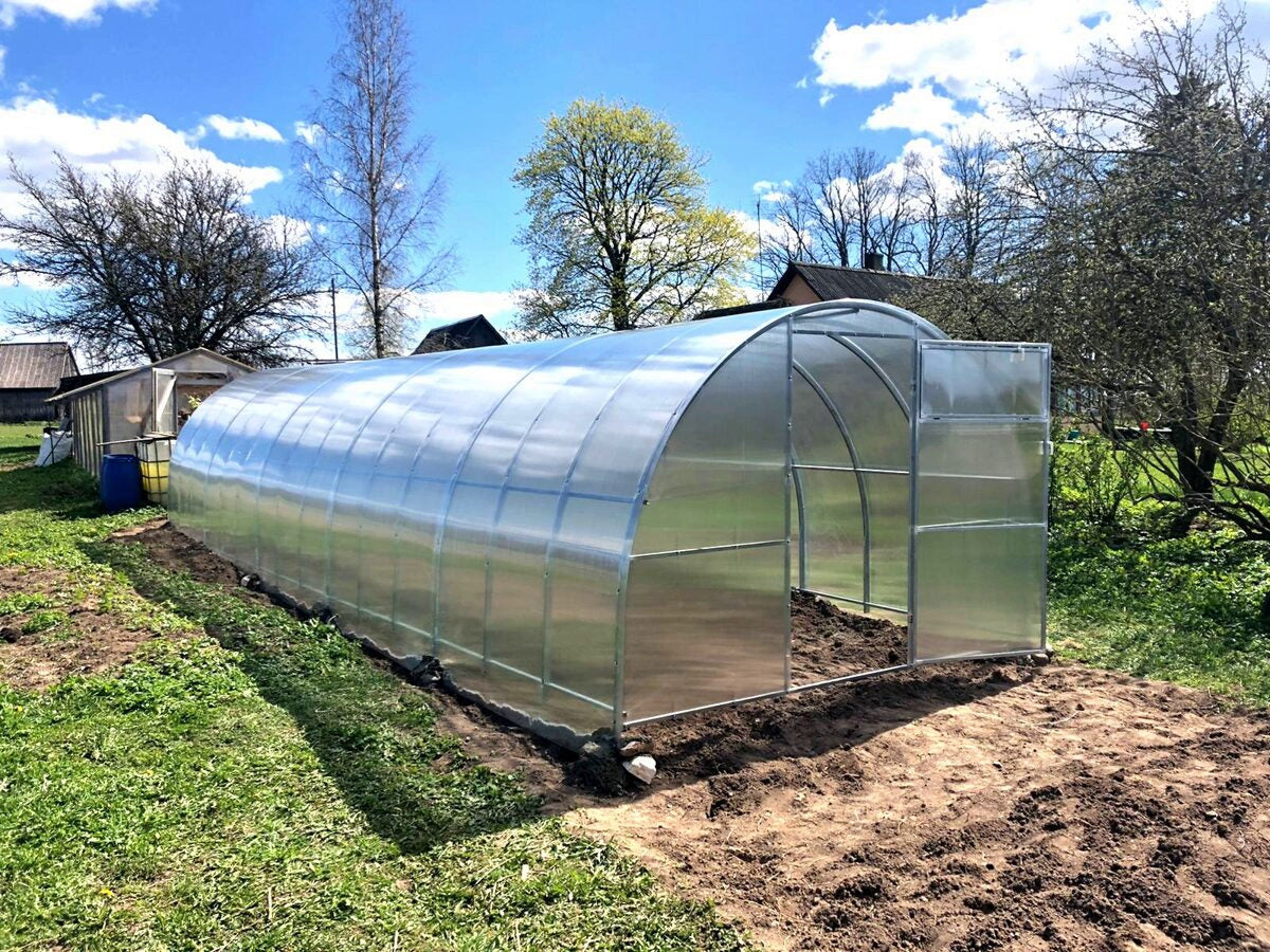 Greenhouse made of POLYCARBONATE 3x6 profile 40x20 4mm PROFESSIONAL LUX Manufacturer no brand